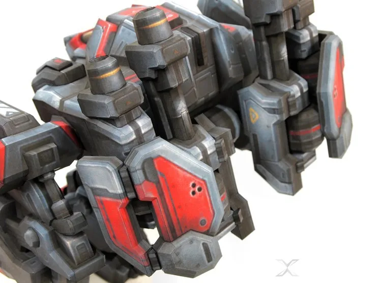 Starcraft 2 Thor Terran механическая модель ходунки набор для рукоделия 35 см = 14 дюймов