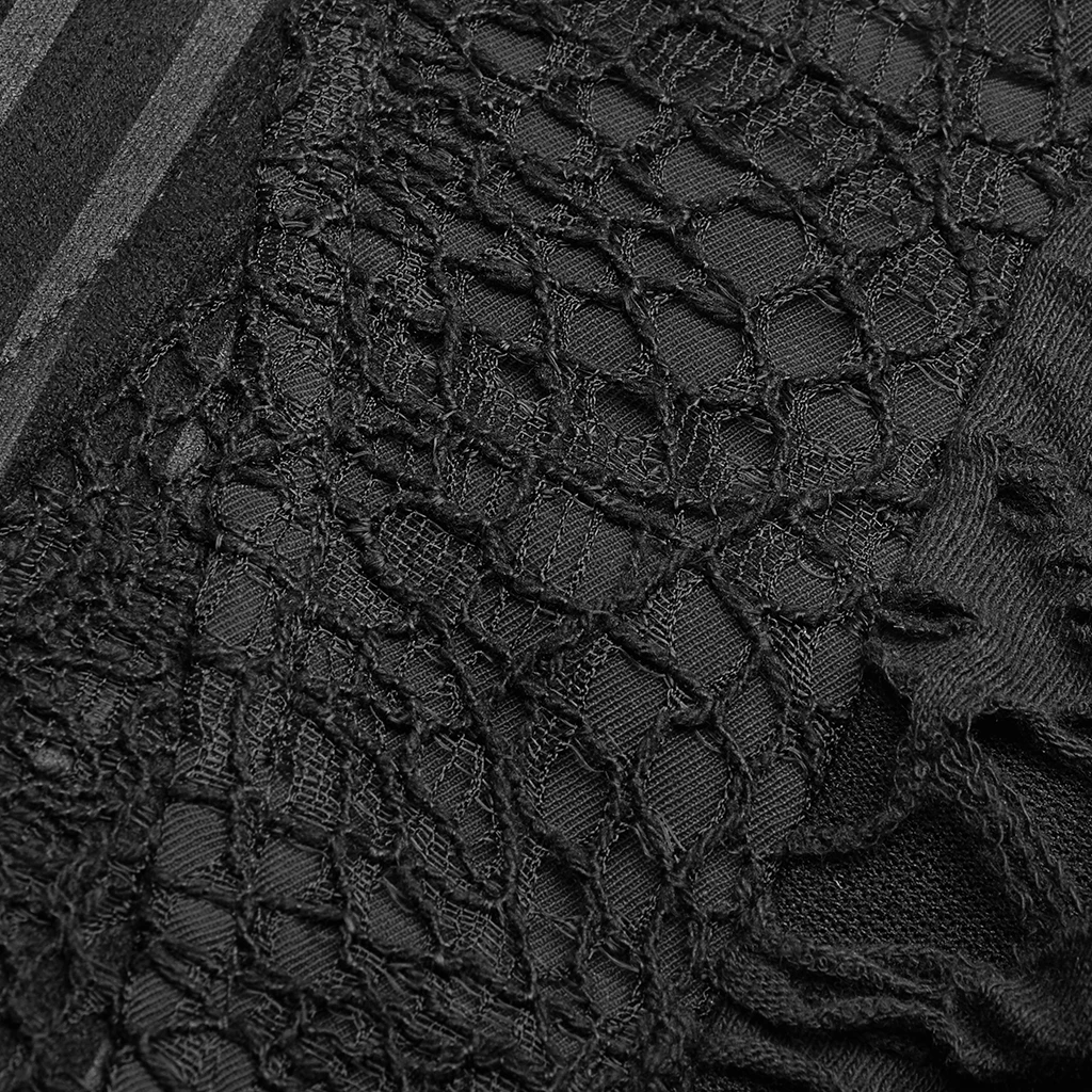 Панк рейв мужской готический темно-полосный декоративный ассиметричный жилет стимпанк вечерние Клубные Повседневные без рукавов мужские s жилет