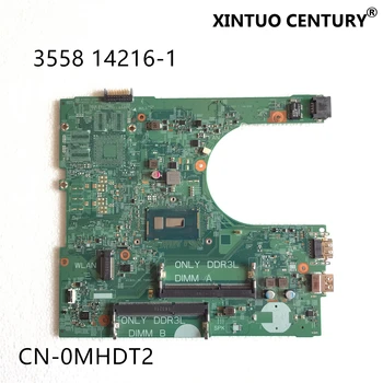 

CN-0MHDT2 0MHDT2 MHDT2 14216-1 For DELL INSPIRON 15 3558 Laptop Motherboard With SR23Y i5-5200U DDR3L 100% tested working