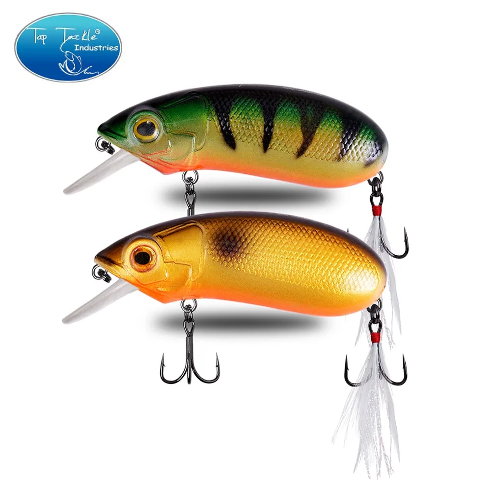 Crankbait медленная погружающаяся рыболовная приманка 60 мм 10 г 50 7 Minnow Fat Shaking Cf для