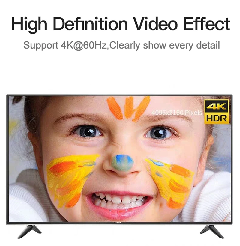 4k 60HZ HDMI кабель 2 0 Оптическое волокно 15M 30M 50M 100M Кабель Поддержка 4K 3D для HDR tv lcd
