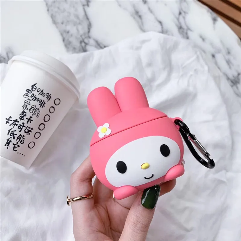 

Earphone Case For Airpods Case Silicone Cartoon Cute Headphone Covers For Air Pods Cases For Apple Earpods Earbuds Accessories 2