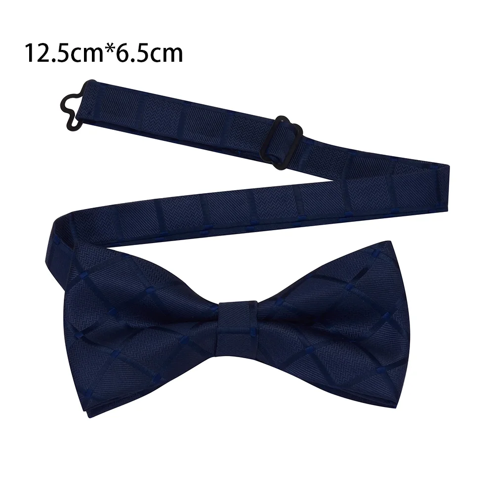 Ricnais 3 шт. Регулируемый эластичный Y Форма 6 зажимов подтяжки галстук-бабочка носовой платок набор мужской деловой Свадебный Пейсли набор