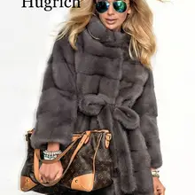 Высококачественное Женское пальто из искусственного меха, зимняя новинка, средний стиль, Свободное пальто из лисьего меха, модные вечерние пальто из искусственного меха