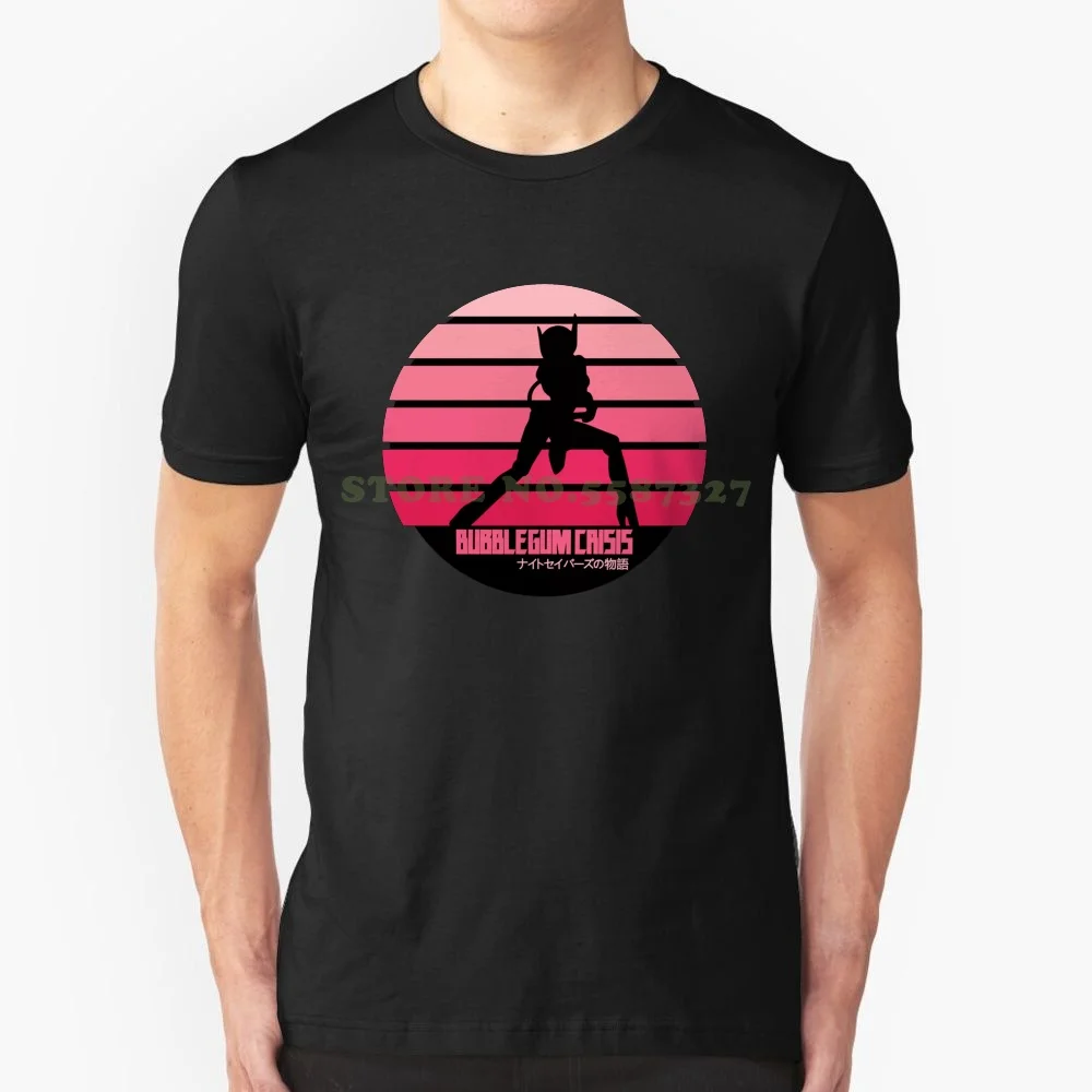 Футболка для мужчин и женщин Bubblegum кризис призс Sun - PINK Ver 2 | Мужская одежда