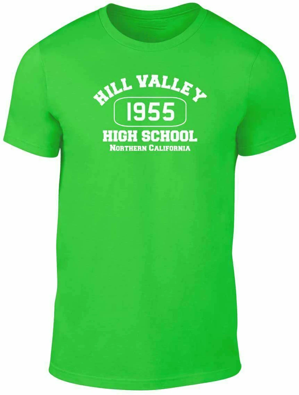 Men's Hill Valley T Shirt Men Women GIFT MOVIE FILM TRAVEL CAR HISTORY BOX SET DVD FOX Streetwear Tops Tee | Мужская одежда