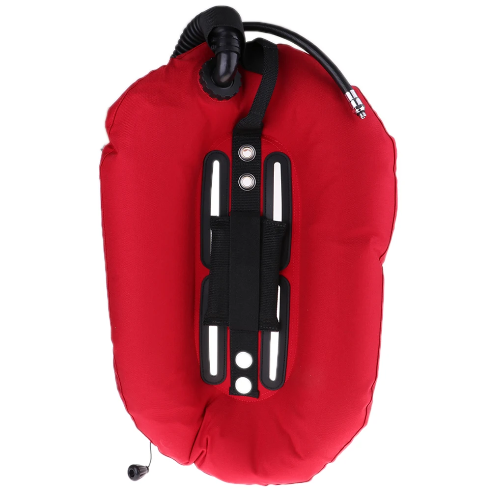 MagiDeal Scuba Tech Дайвинг пончик крыло ж/одноцилиндровый BCD компенсатор красный