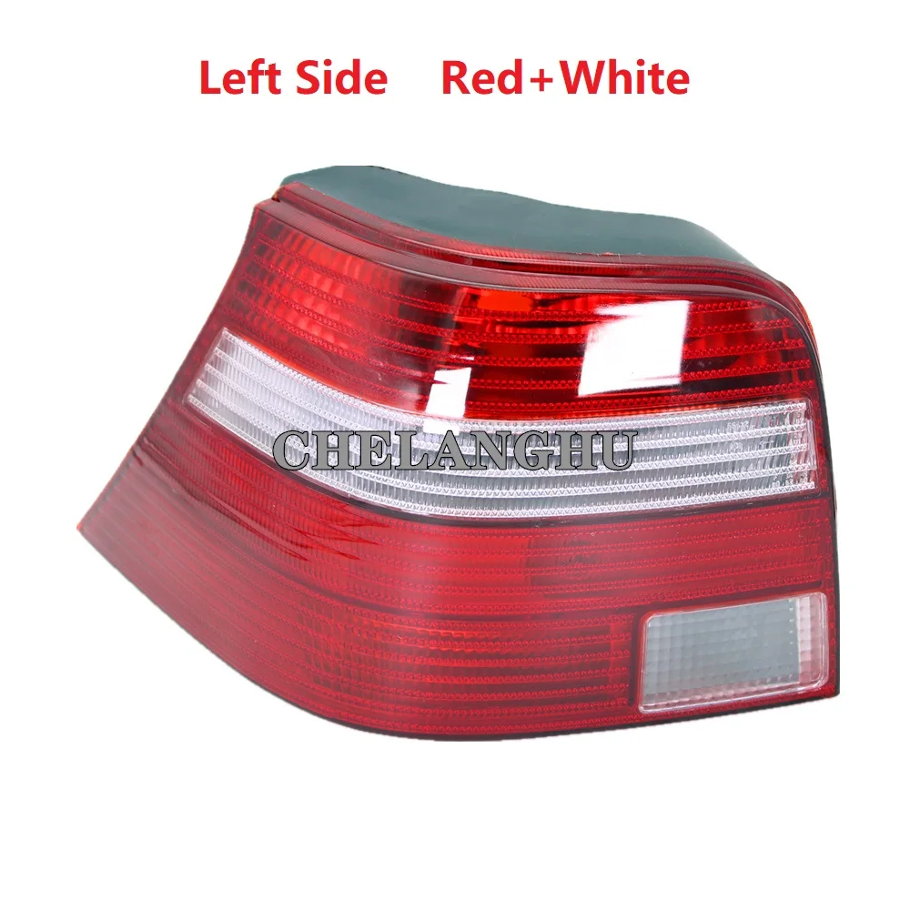 Для VW Golf 4 MK4 GTI R32 1998 1999 2000 2001 2002 2003 2004 2005 авто-Стайлинг задний левый и правый хвост светильник Корпус не лампочки - Цвет: 1pc  Left