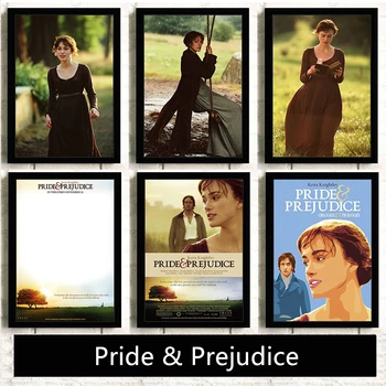 

Classic TV Pride & Prejudice Movie Comics quality Wall Art Painting Print On Canvas Bar Cafe Room Poster Pictures Home Decor