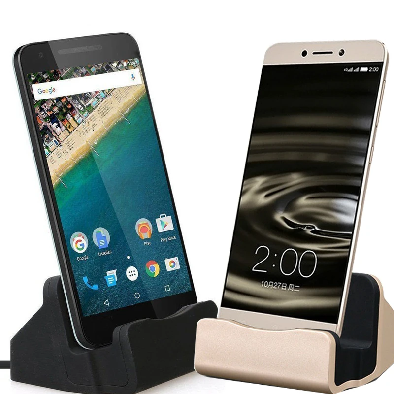 

USB-C Dock Charger Station Holder For Samsung S 10 S10+ Note 9 S8 9 Plus A50 A70 fast charger for iPhone 11 pro max XS XR SE 6S