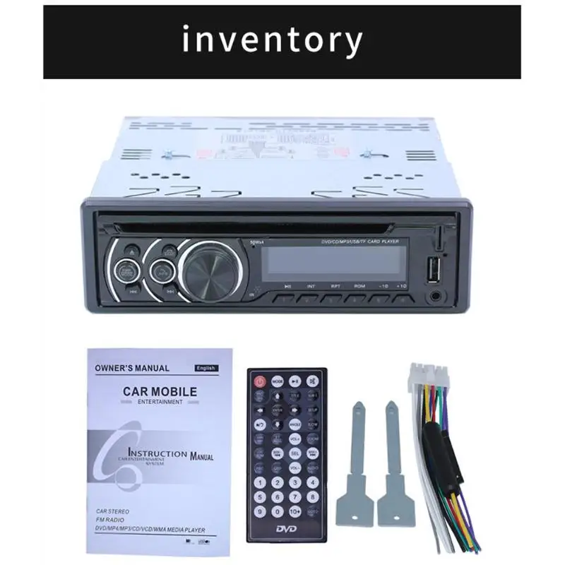 SWM 8169A 1 Din автомобильное радио Bluetooth стерео Авто Аудио CD VCD DVD mp3-плеер AUX USB TF карта fm-радио головное устройство мультимедийный плеер