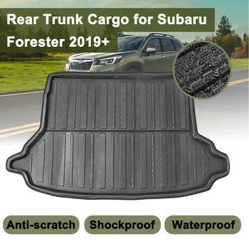 

Car Boot Cargo Liner Tray Trunk Floor Mat Liner Carpet Tray For Subaru Forester 2019+ Waterproof Car Styling Auto Floor Mat part