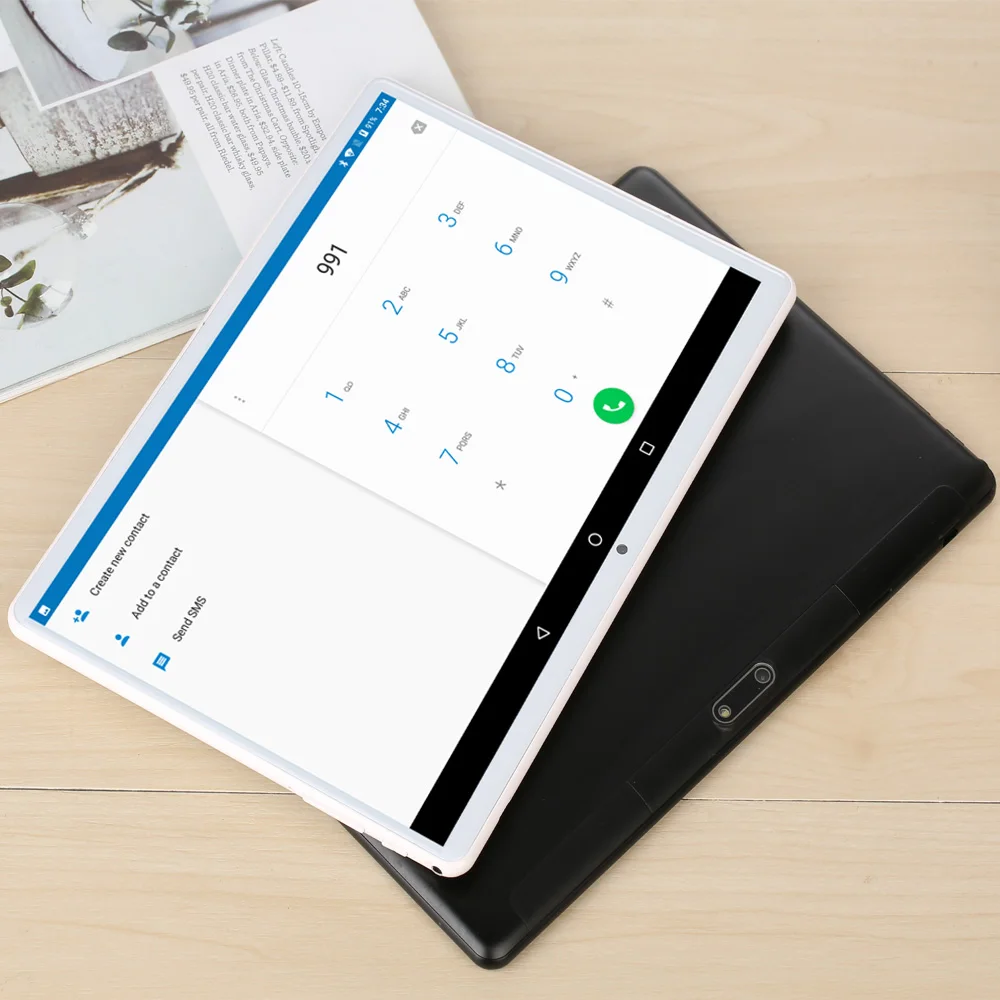 Новинка, 10,1 дюймов, Android 7,0, планшетный ПК, 4 Гб+ 64 ГБ, четыре ядра, sim-карта, телефон, звонок, ПК, Bluetooth, Wi-Fi, Sim, 3G, телефон, планшеты, мобильный телефон