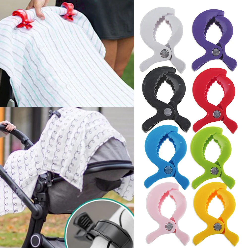 2pcs Baby Stroller Clamp Alligator Clip Pram Peg Portable Stroller Hook Baby Car Seat Clips Toddler Baby Stroller Accessories Baby Strollers luxury