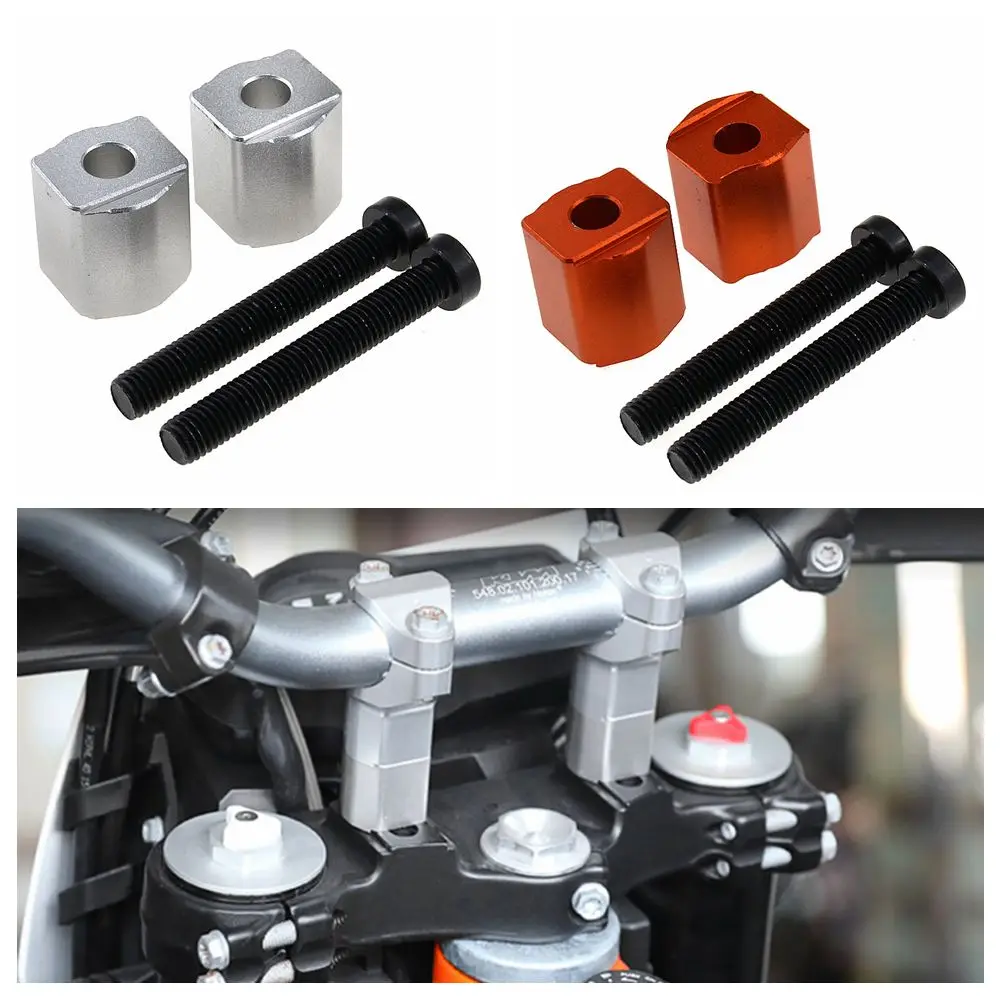 

Motorcycle Handle Bar Clamp Raised Extend Handlebar Mount Riser for KTM 1050 1090 1190 1290 Adventure
