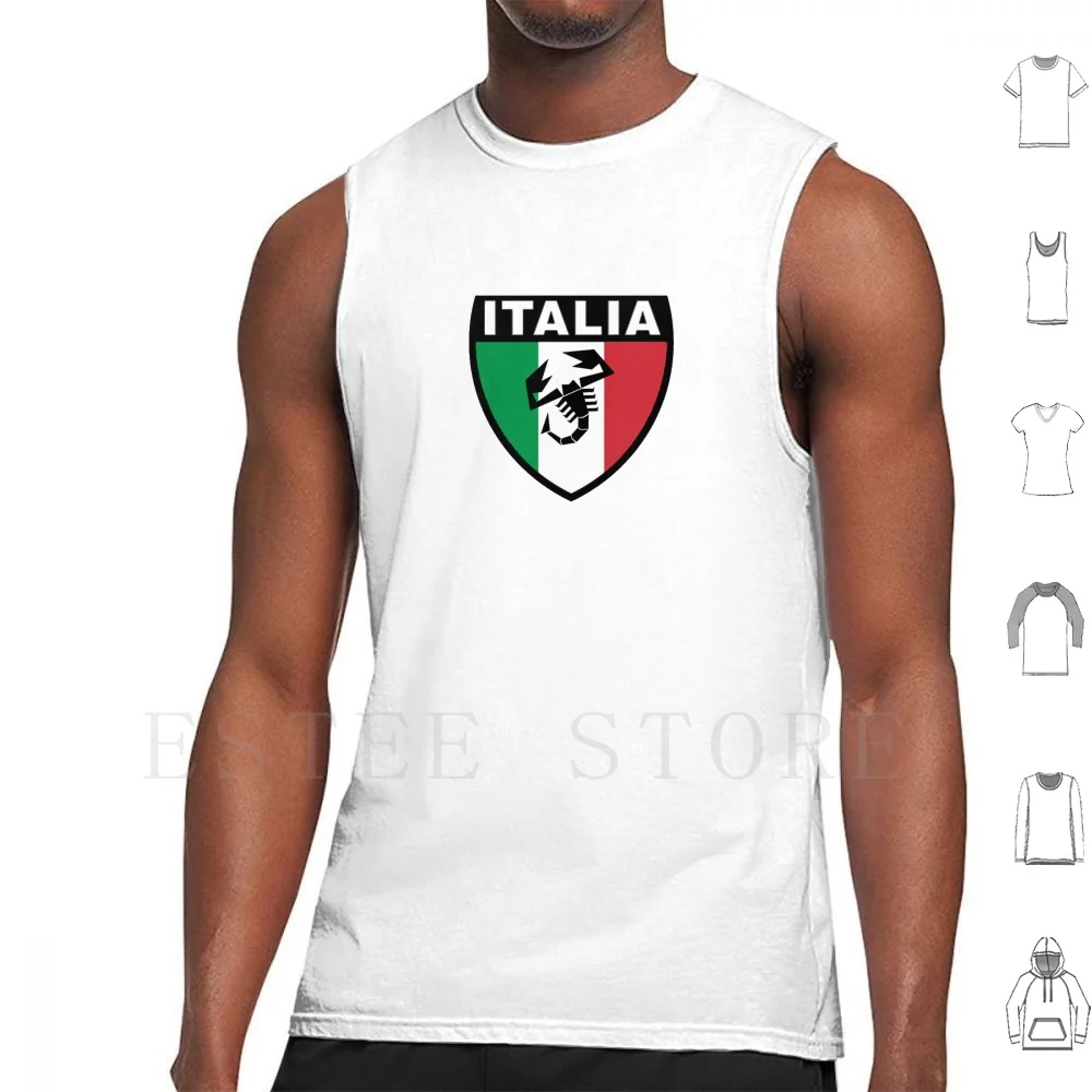 Canottiere Abarth Italy Canottiera Senza Maniche Abarth 500 595 124 Assetto Corsa Auto Italiana Italia Auto Fiat Auto Competizione Gara