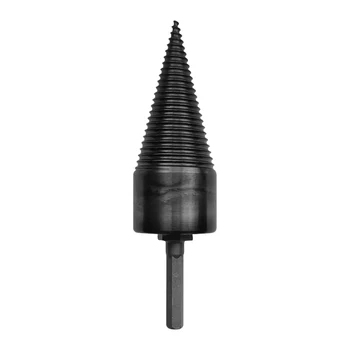 

Wood Splitter Cone Drill Efficient Drill Bit Safe Wood Breaker Tool for Firewood Machine Fast Wood Splitting 32/38/42/45mm LKS99
