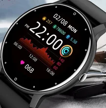 

2021 New Smart Watch Men Full Touch Screen Sport Fitness Watch IP67 Waterproof Bluetooth For Android ios smartwatch Men+box