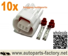 

longyue 10kit 2 pin Way sealed headlamp connector universal case for General Motors fog light socket