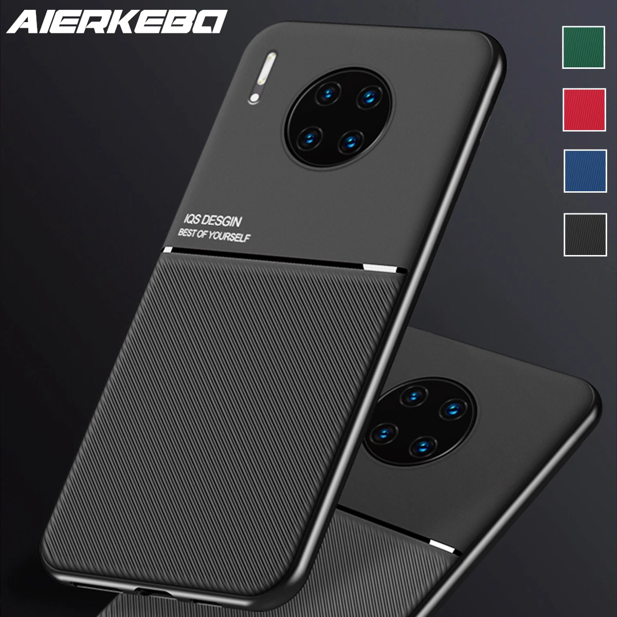 Ультратонкий магнитный автомобильный держатель чехол для Huawei Mate 30 20 10 P40 P30 P20 Pro lite