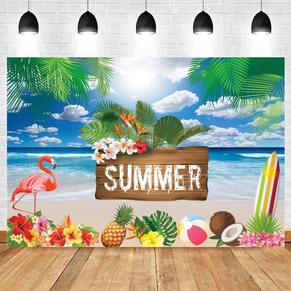 写真の背景 ビーチ ココナッツ フラミンゴ 背景 スタジオ フォトスタジオ 夏 背景 Aliexpress