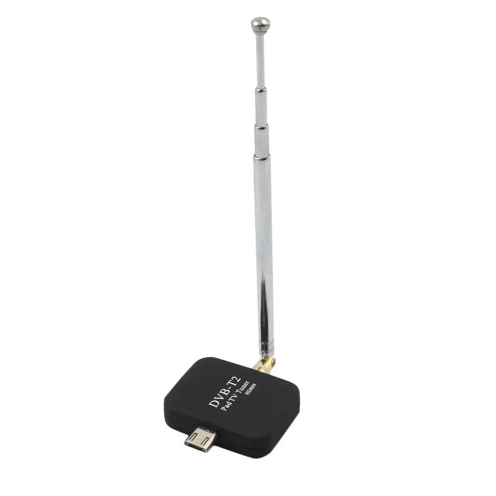 DVB-T2 HD tv цифровая ТВ приемник Micro USB спутникового сигнала для клавиатра android-телефона тюнер Поддержка EPG автоматический поиск HD809