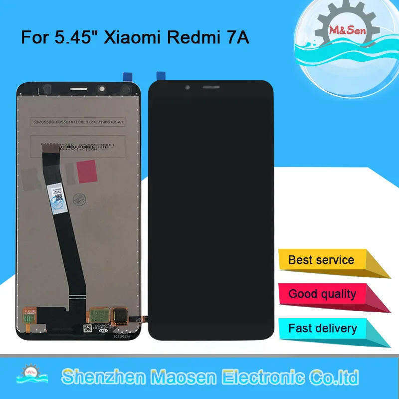 

Original M&Sen Tested For 5.45" Xiaomi Redmi 7A LCD Screen Display+Touch Screen Digitizer For Redmi 7A LCD Display Assembly