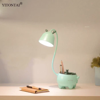 

USB Rechargeable Desk Lamp Multi-Function Led Desk Lamp Eye-Caring 3 Mode Dimmable Night Lamp Touch Control Portable Table Light