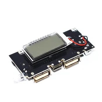 

10pcs Dual USB 5V 1A 2.1A Mobile Power Bank 18650 Battery Charger PCB Power Module Accessories For Phone DIY LED LCD Module