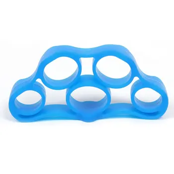 

Portable Fitness Hand Finger Trainer Band Tension Tool Strength Exerciser Muscle Power Silicone Expander Training Recovery Hot