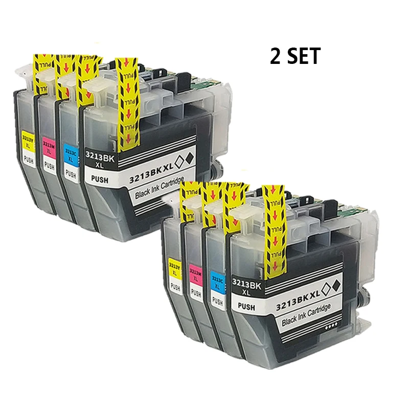 Cartuchos de Tinta Compatíveis para Impressora Jato de Tinta Apto para Irmão Lc3211 Lc3213 Dcp-j772dw Dcp-j774dw Mfc-j890dw Mfc-j895dw - Imagem 4