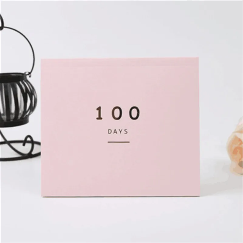 Countdown Calendar Daily Planner 100 Days Learning Schedule Periodic Planner Agenda School Supplies Stationery