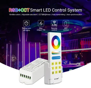 

Miboxeador LED inteligente sistema de Control FUT043 FUT044 FUT045 FUT043A FUT044A FUT045A DC12V~24V RGB RGBW RGB + AAC tira de