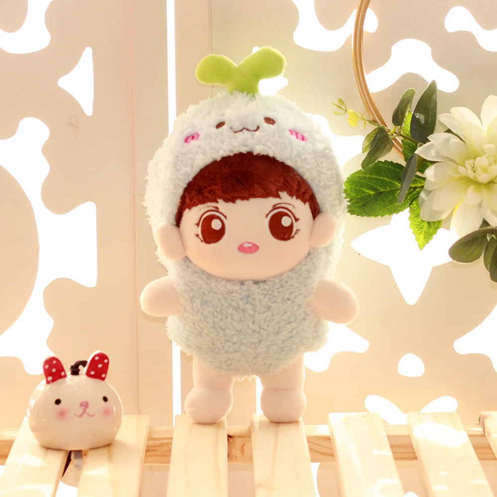 [MYKPOP] Одежда и аксессуары для кукол Пижамный свитер с капюшоном 20 см/15 см (без