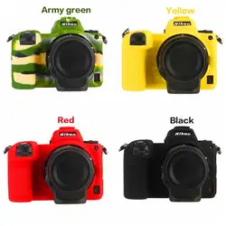 Мягкий силиконовый защитный чехол для камеры, защитная рамка для Nikon Z6 Z7, аксессуары для камеры LX9A