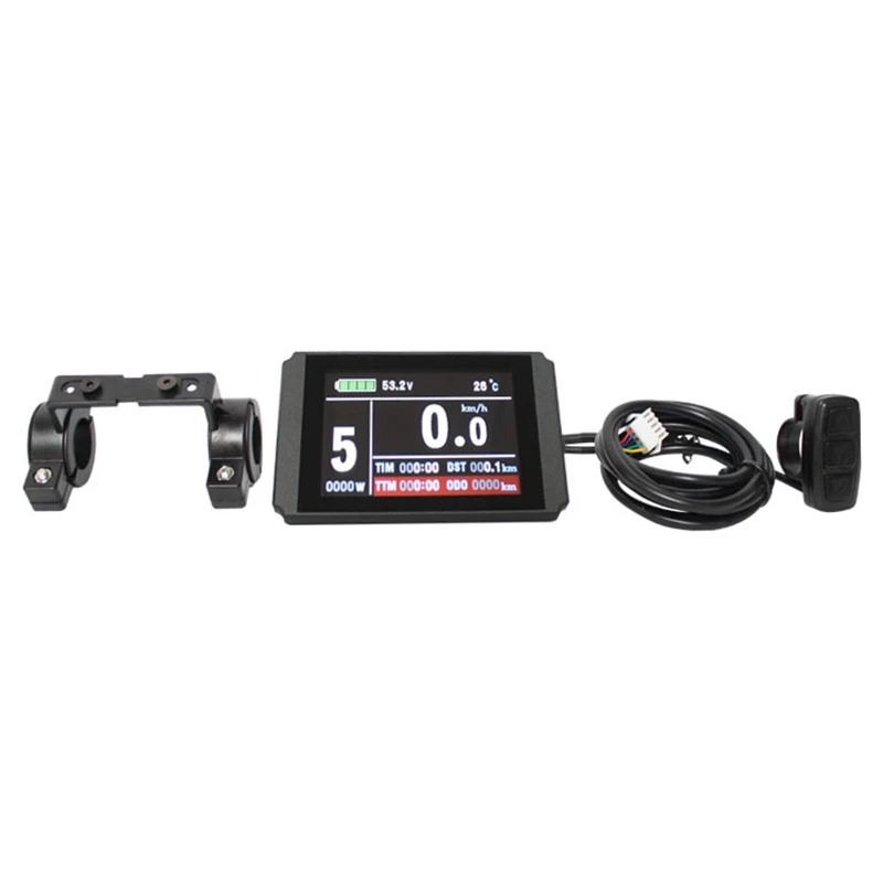 Электрический велосипед Ebike 24 в 36 48 KT LCD8HU дисплей USB Программируемый
