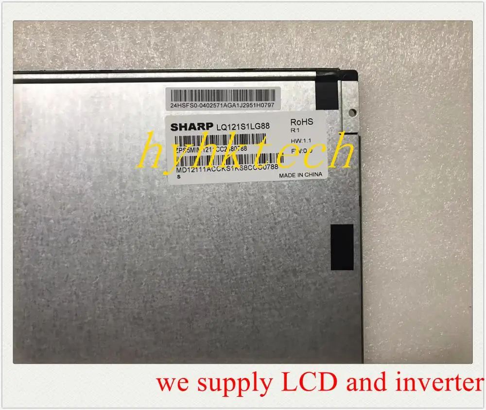 Поставка LQ121S1LG88 12,1 дюймовый ЖК-дисплей,& A+ класс, тестовая работа