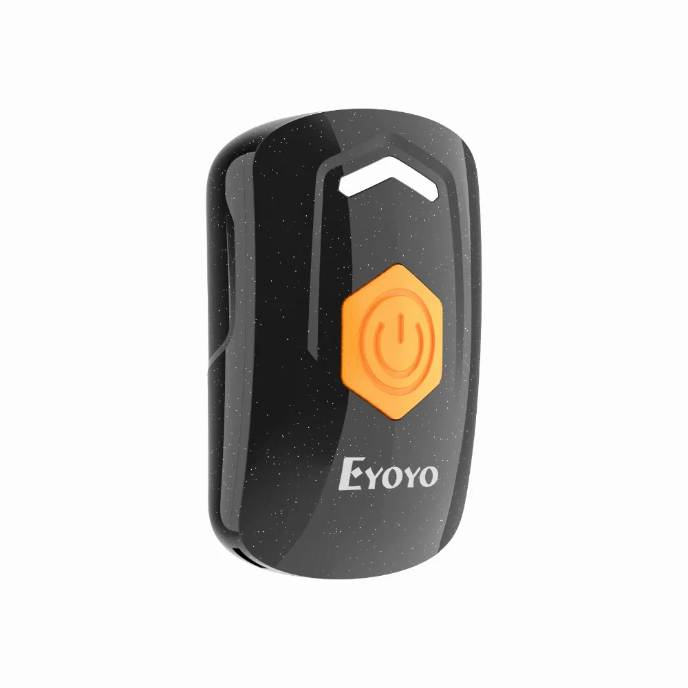 eyoyo mini varredor do código de barras de bluetooth sem fio usb prendido leitor de código de barras potável