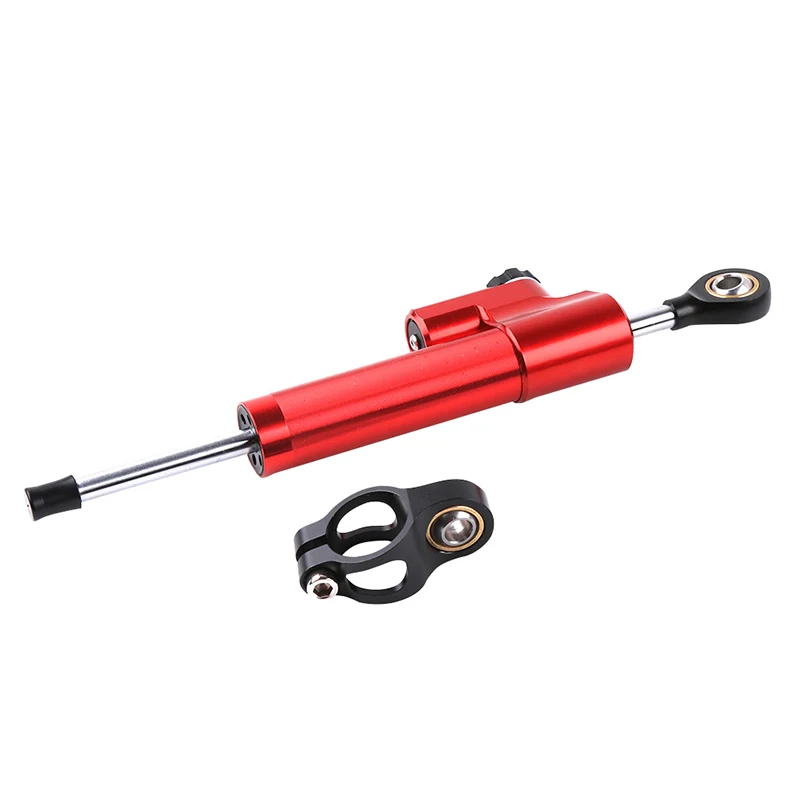 

Titanium Damper Universal Direction Damper Steering Stabilizer Damper Universal High-quality Motorcycle Handlebar Fittings