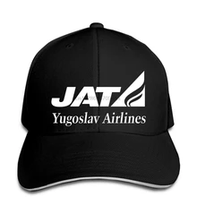 Модная JAT Airways винтажная бейсбольная кепка с логотипом, авиационная Кепка, Кепка snapback
