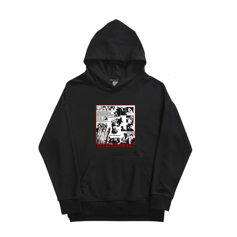 Толстовка bboy rap скейтборд свободные личности hoodizn мультфильм печати Ins Мода карман открытие свободный стиль пальто