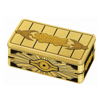 

Yu-Gi-Oh! American Edition English Game King Gold Sarcophagus TinIron Box MP19 Game Collection Cards Christmas Birthday Gift