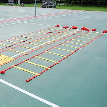 

Soccer Training Sports &Amp; Outdoors Fitness 8 Rungs Foot Agility Football Training Equipment Football Outdoor Work Team