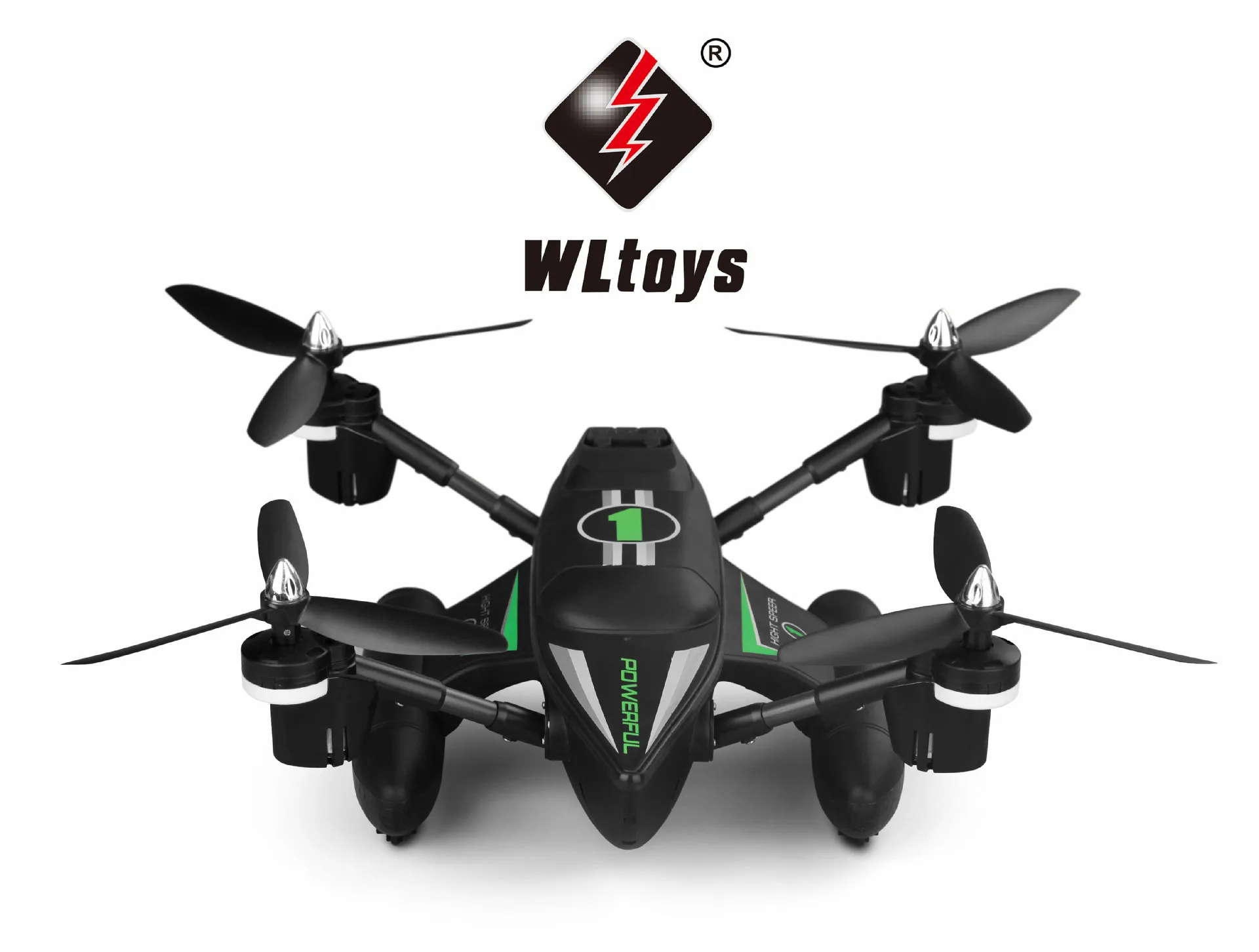 

Weili Q353 Sea, And Air Amphibious Spaceship Remote Control Gliding Unmanned Aerial Vehicle Aircraft Carrier Quadcopter Airplane
