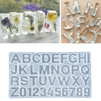 

26 English Letters Mold Alphabet Jewelry Casting Mold Reversed Letter Jewelry Making Mold Art Craft Resin Casting Mould