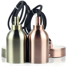 E40 керамический держатель лампы da luo kou коллокации большая лампочка металлическая люстра бронзовая красная бронзовая аксессуары железный художественный подвесной кронштейн