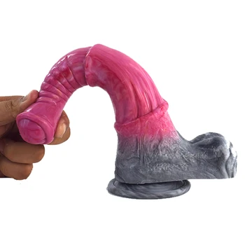 QKKQ Realistic Horse Dildo Sex Toys for Women Men Adult Toys  Anal Butt Plug Erotic Games Masturbators Lesbian Sex Shop Products 4