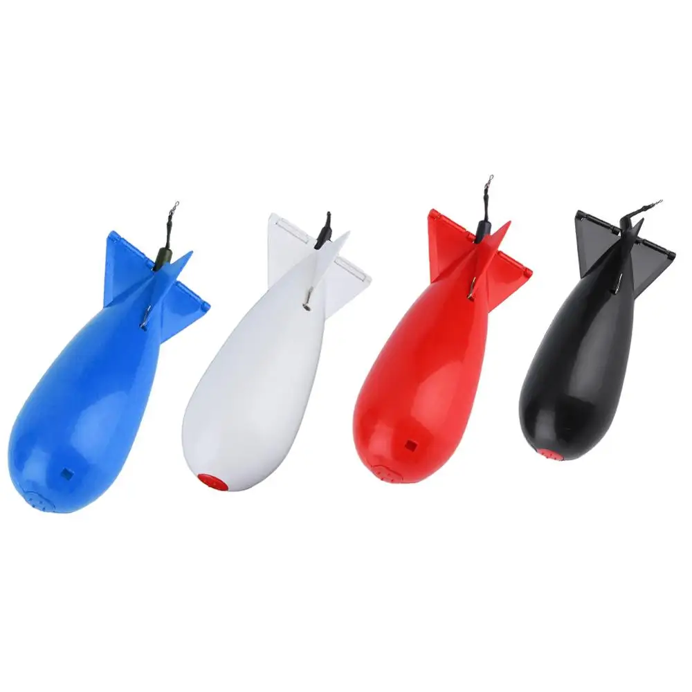 

4/2 Pcs/set Carp Fishing Rocket Feeder Large Rockets Spod Bomb Float Lure Bait Storage Feeders Fishing Gear Fishing Accessories
