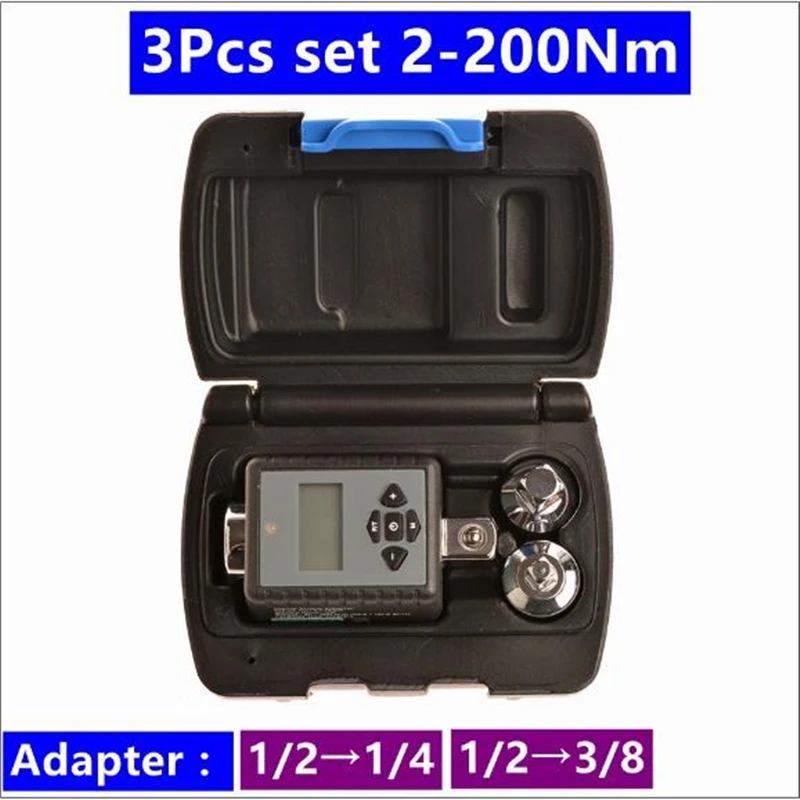 

Torque Adapter Digital Torque Wrench 2-200NM with adapter digital torque table Torque display head Bike set Car Repair
