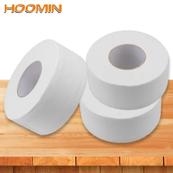 

HOOMIN 1 Roll Skin-Friendly Paper Towels Wood Pulp Tissue Roll Soft Toilet Paper Paper Towels Four-Layers Toilet Roll Paper